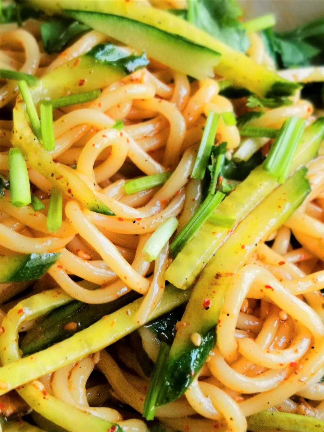 Asian Noodle Salad With Cucumber recipe Chinese Hot and sour noodles 2020