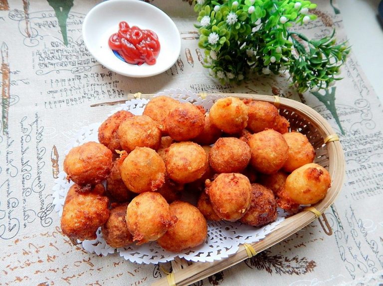 Deep fried potato balls recipes