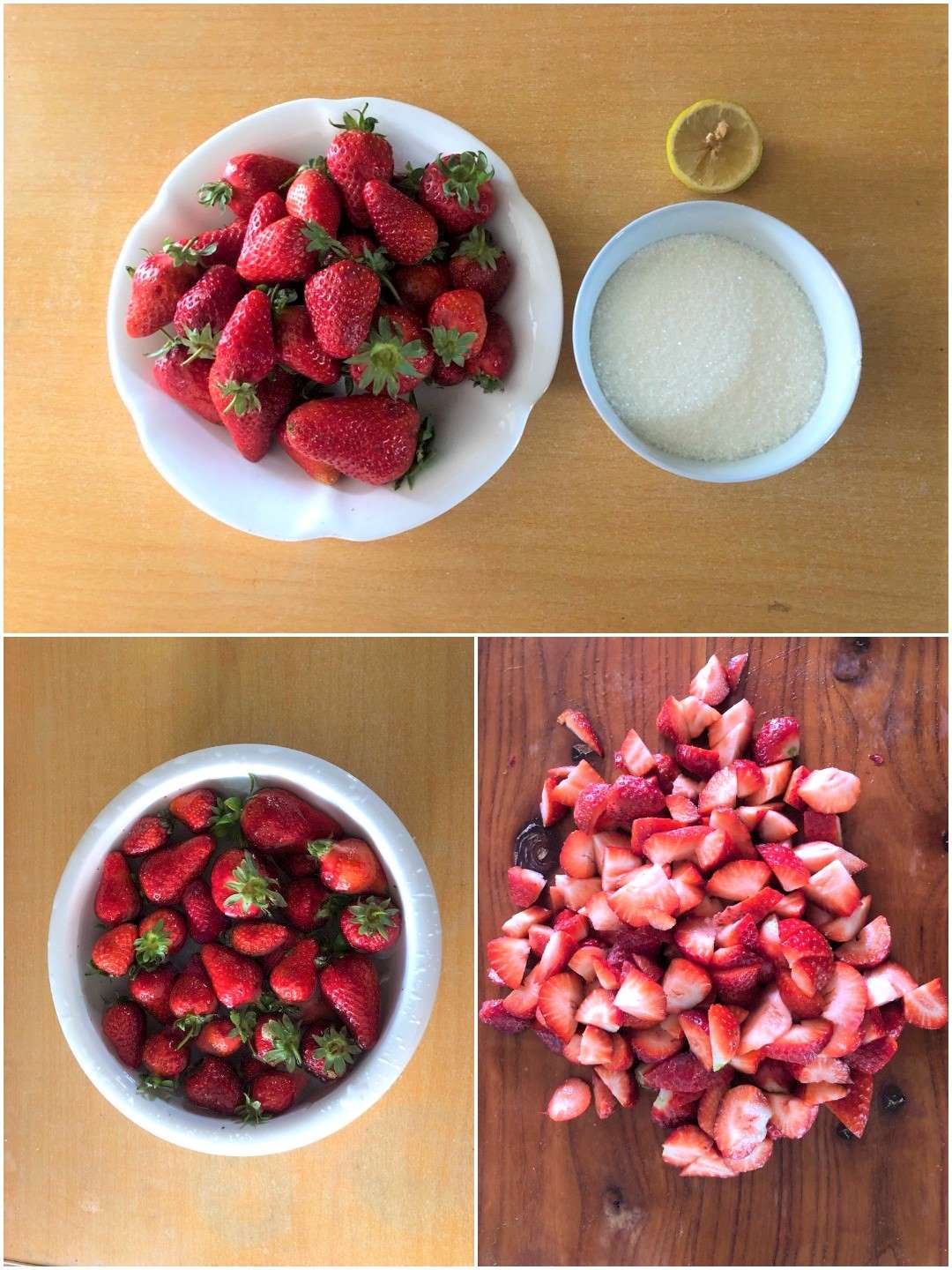 Homemade healthy strawberry jam 001