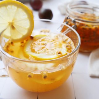 Passion Fruit Honey Lemonade