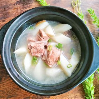 Pork Ribs With Yam Soup