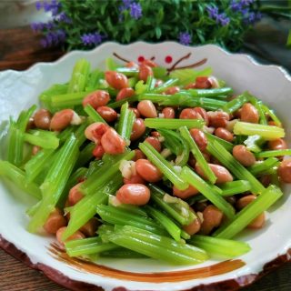 Celery and peanuts salad the best side dish for wine asian salad recipe