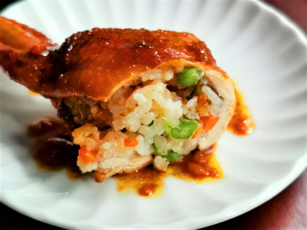 Chicken Wings Stuffed With Fried Rice Food Recipe Today 9052