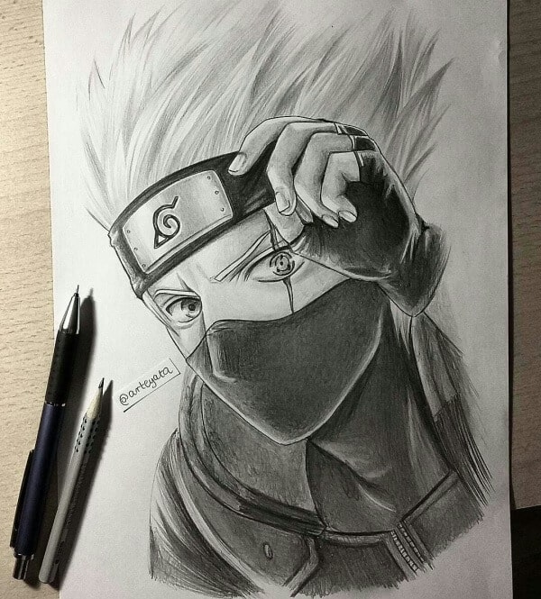 Michaela Artist  Anime character drawing Anime sketch Naruto sketch  drawing