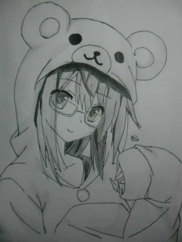 Kawaii Anime Girl Drawing Easy 25 Best Anime Character Drawing Ideas